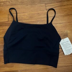 Wunder train tank lululemon true navy size 6 NWT